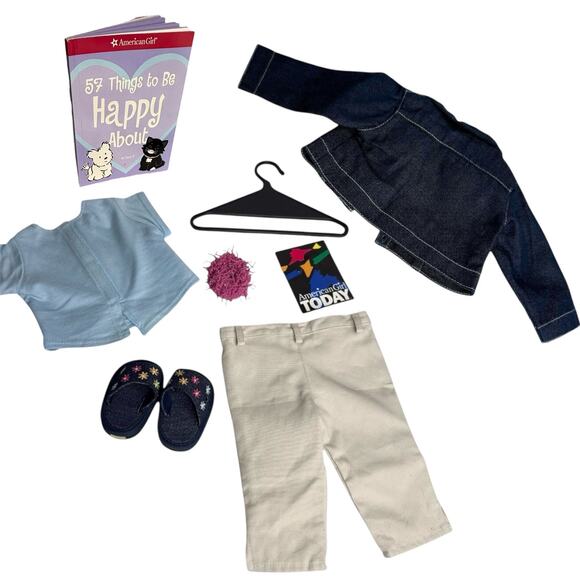VTG American Girl Today COCONUT BEST FRIEND Fun Play Outfit Shoes Book Jacket + - Picture 2 of 12